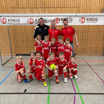 Die G 1 spielte in Rosendahl ein erfolgreiches Turnier.
Super Leistung der Jungs.
Dank an die teilnehmenden Mannschaften...
