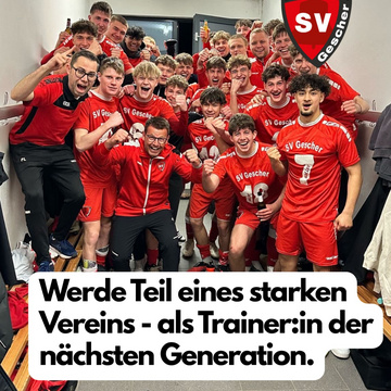 Werde Teil eines starken Vereins - als Trainer:in der nächsten Generation 
Du liebst Fußball, hast Spaß am Umgang mit...
