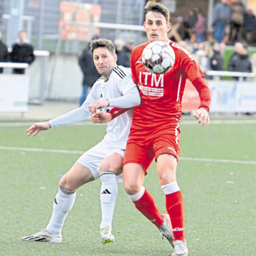 Der Knoten soll endlich platzen
Bezirksliga: SV Gescher und SW Holtwick treffen am Ahauser Damm aufeinander

Die...
