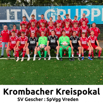🔥 KROMBACHER KREISPOKAL! 🔥
Am Donnerstag wird’s ernst! ⚽️❤️
SV Gescher – SpVgg Vreden
Donnerstag, 27. August 2026... 🔥 KROMBACHER KREISPOKAL! 🔥
Am Donnerstag wird’s ernst! ⚽️❤️
SV Gescher – SpVgg Vreden
Donnerstag, 27. August 2026...