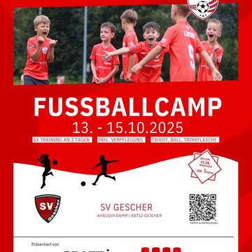 ***Die Fußballfabrik bei uns beim SV!***

Liebe Fussballfreunde,
vom 13. bis zum 15.10. 2025 ist die @fussballfabrik zu...