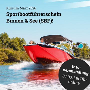 🚤 Setz die Segel – dein Sportbootführerschein wartet! 🚤
 
Du liebst das Wasser und willst endlich selbst ans Steuer?...