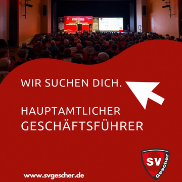 ***Hauptamtlicher Geschäftsführer (m/w/d)***

Der SV Gescher sucht eine engagierte Persönlichkeit, die die strategische...