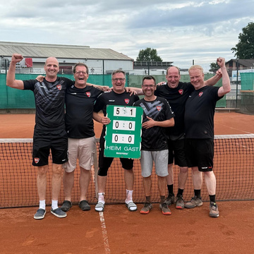 🎾 Heimsieg für SV Gescher 30/1! 💪 
Am Samstag konnte sich unsere Herren 30 Mannschaft vom SV Gescher 1 souverän mit 5:1...