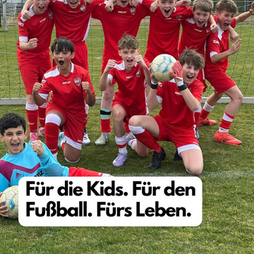 Für die Kids. Für den Fußball. Fürs Leben.
Du liebst Fußball, hast Spaß am Umgang mit Kindern und möchtest Verantwortung...